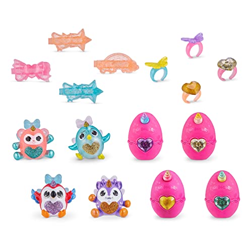 Rainbocorns ZURU Itzy Glitzy Surprise Serie 2, Uova da Collezione, Confezione Doppia Elefante, Gufo Series 2, 2X 4 Pack (8 Eggs Total), Colore 2 Pack, Misura Standard, 9243 - immagine 4