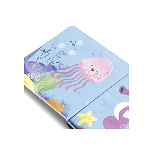 Reer MyHappyBath Book - Libro da bagno magico con cambio di colore e funzione sonoro, Multicolore - immagine 4