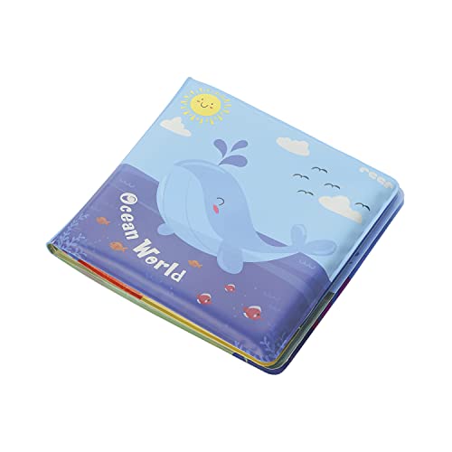 Reer MyHappyBath Book - Libro da bagno magico con cambio di colore e funzione sonoro, Multicolore