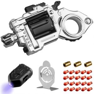 SKEDC Fidget Toys Adulti Fidget Slider Fidget Clicker Fidget Spinner, EDC Laucher Toy ADHD Tools Executive Desk Toy per mantenere la concentrazione e alleviare lo stress, gadget cool per gli uomini
