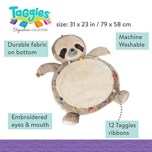 Taggies Sensory Baby Mat, Molasses Sloth, Multicolour, 78.74 x 58.42 x 15.24 cm - immagine 3