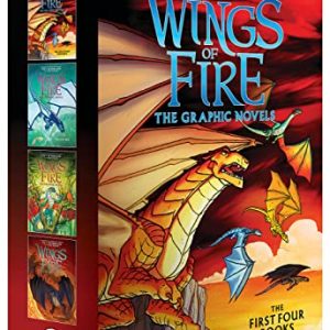 Wings of Fire 1-4: The Dragonet Prophecy / the Lost Heir / the Hidden Kingdom / the Dark Secret