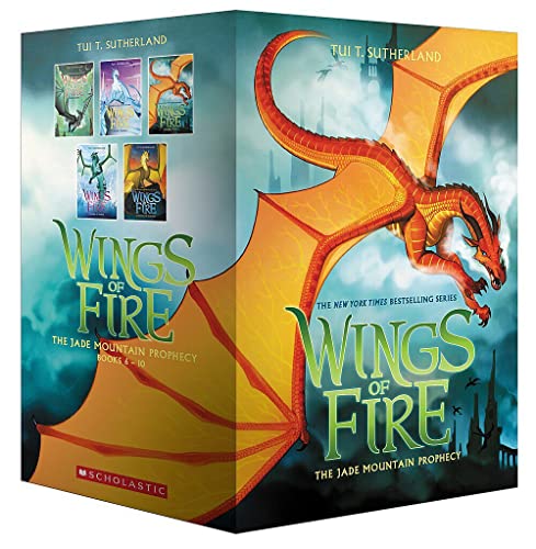 Wings of Fire the Jade Mountain Prophecy: Moon Rising / Winter Turning / Escaping Peril / Talons of Power / Darkness of Dragons