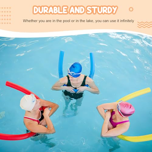 Yaomiao Tagliatelle da piscina in schiuma Jumbo da 140 cm in piscina, colorate e spesse tagliatelle per adulti galleggianti e progetti artigianali scolastici - immagine 6