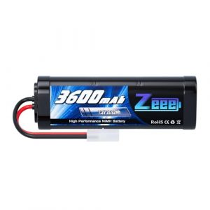 Zeee 7,2V 3600mAh RC NiMH Batteria con Spina TAMIYA per HPI losi kyosho Tamiya camioncino