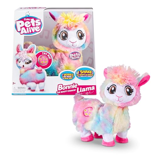 Zuru Pets Alive Rainbow Boppi The Booty Shakin 'Llama, Misto, Colore Pink, One Size, 9518