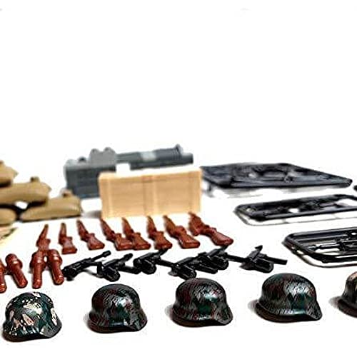 bunchy WW2 - Set di mattoncini per armi e minifigure