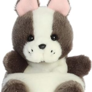 Aurora Adorable Palm Pals Beau French Bulldog Stuffed Animal - Pocket-Sized Play - Collectable Fun - Brown 5 Inches