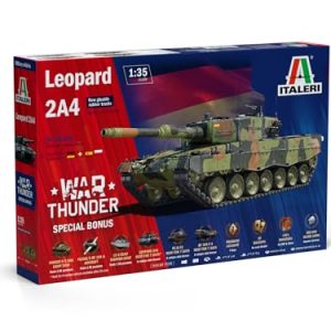 ITALERI 35106 Leopard 2 A4 - War Thunder, Model Kit/Modello in plastica da montare. Scala 1:35