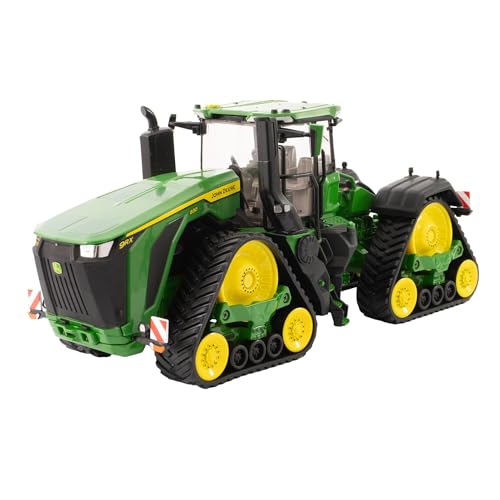 John Deere Trattore 9RX 830, Collezione Prestige, Scala 1:32, Replica Metallo Stampato, Interni Dettagliati, Ciniglia Orientabili, Edizione Collezionista, da 14 Anni