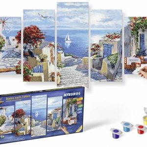 Schipper 609450774 - Dipingere con i Numeri, Motivo: Am Wildbach