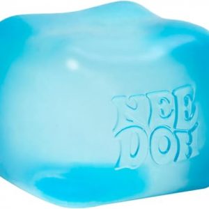 Schylling NeeDoh Nice Cube - Giocattolo sensoriale da schiacciare con squish super solido, cubo da 5,7 cm