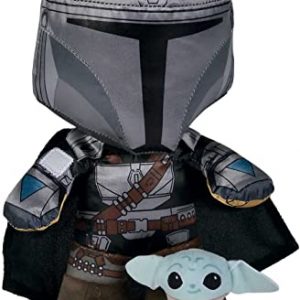 Simba - Peluche Disney Mandalorian cm 25 e The Child cm 7, 6315875806, + 0 mesi, Multicolore