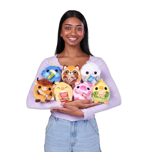 Snackles, peluche Serie 3 da 13 cm di ZURU, peluche con accessorio snack di marca (assortimento casuale) - immagine 6